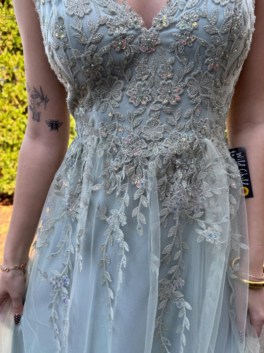 Summer Sage Formal Gown