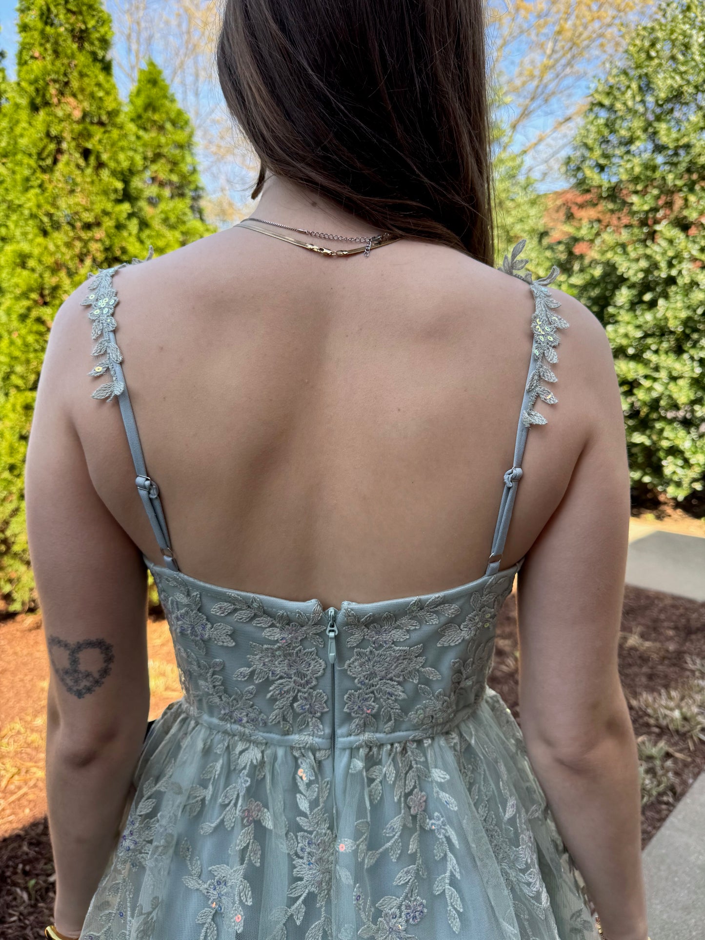 Summer Sage Formal Gown