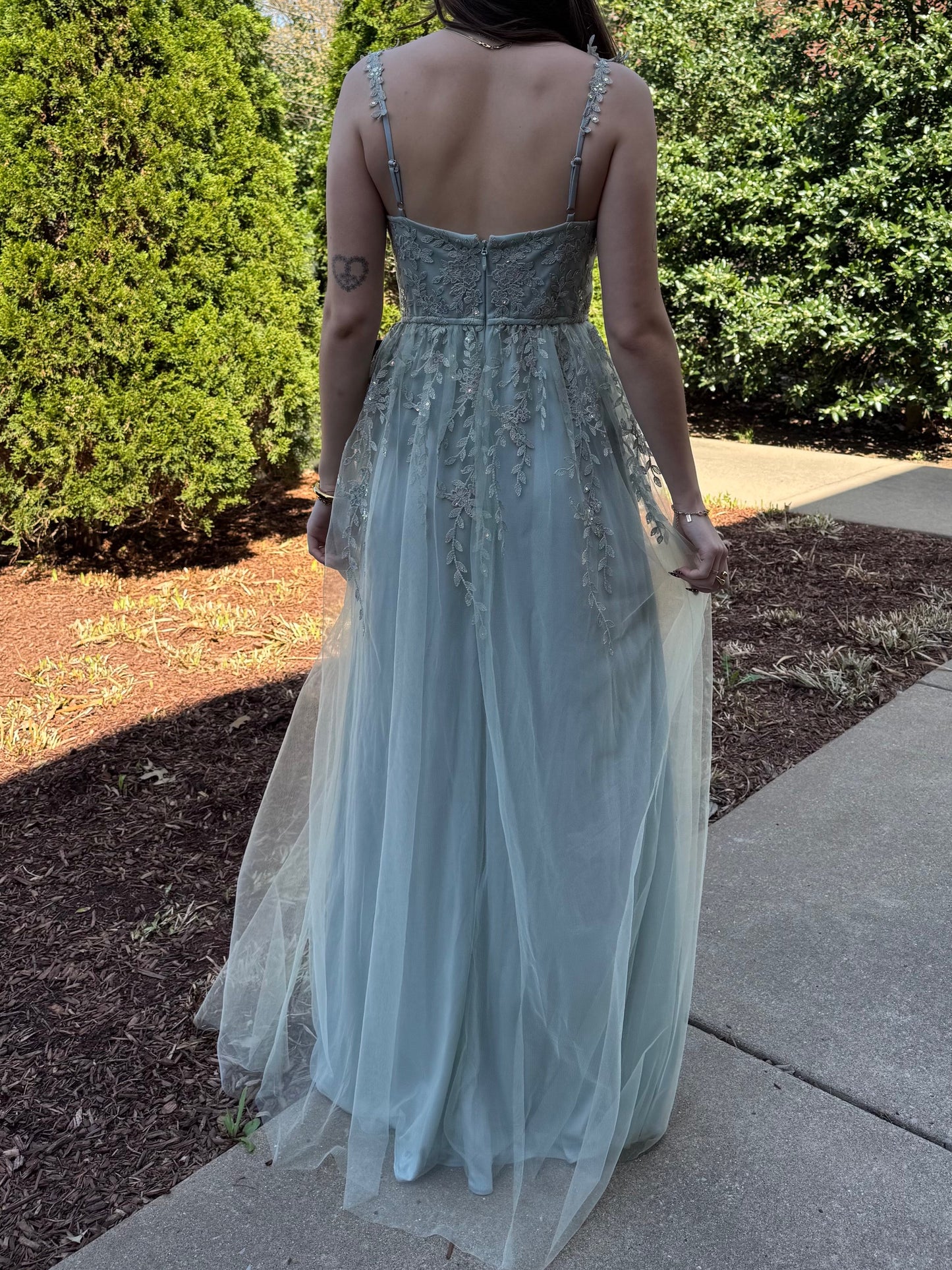 Summer Sage Formal Gown