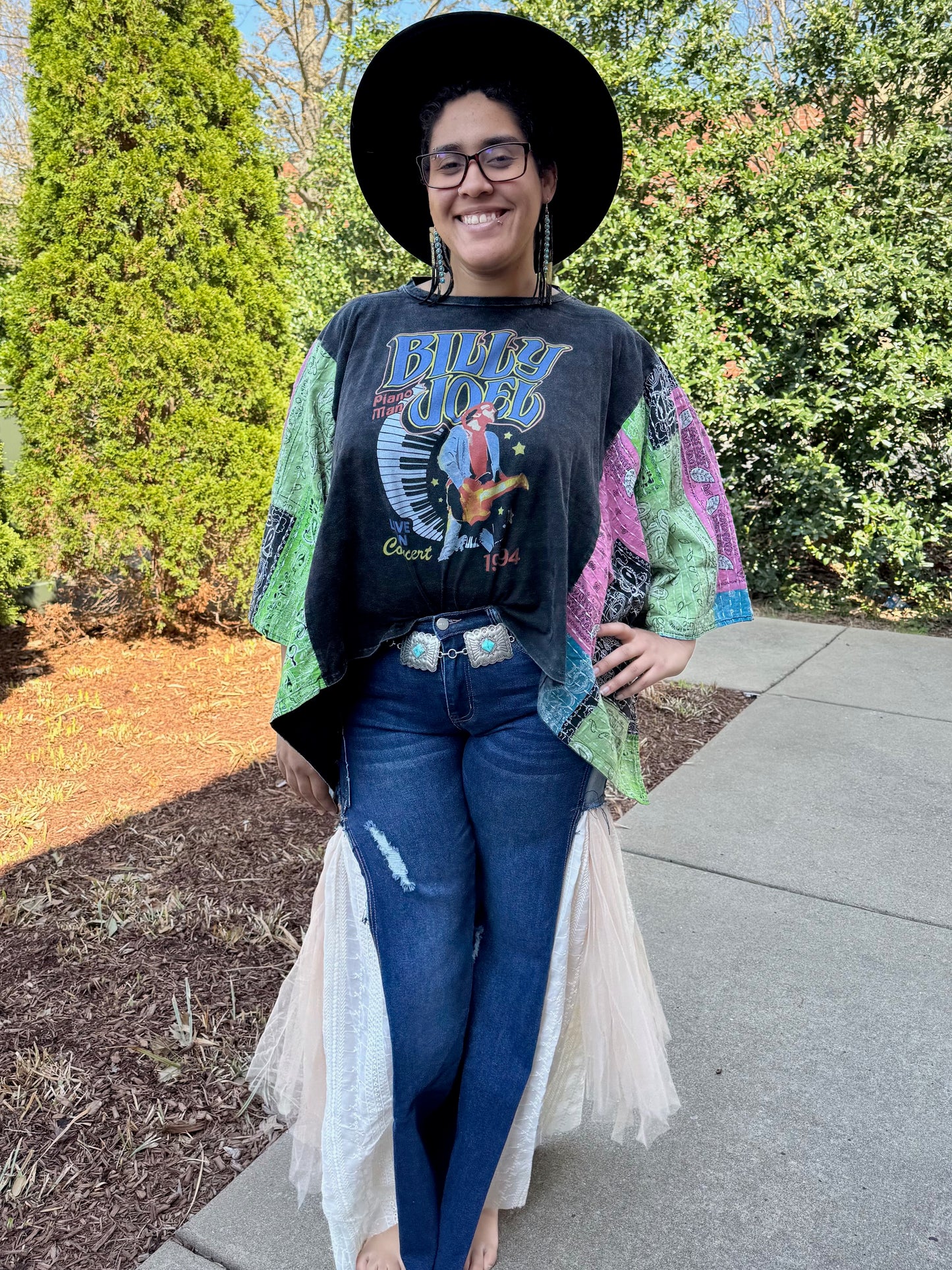 Billy Joel Bandana Graphic