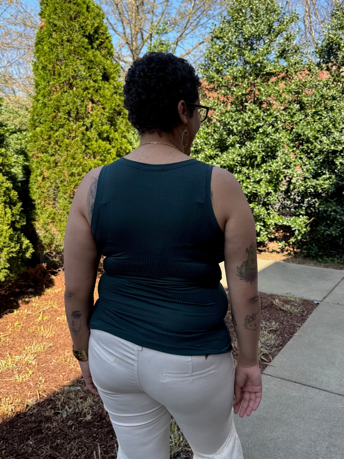 Cleo Surplice Tank