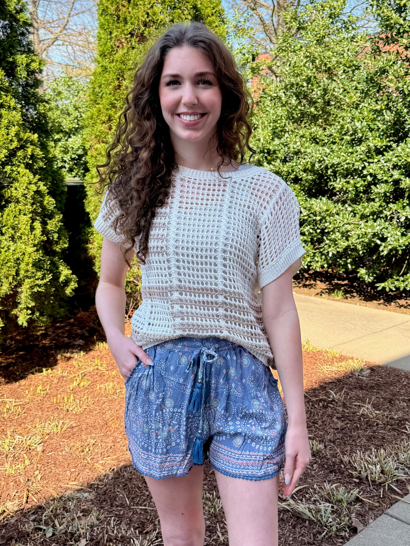 Beach Bound Crochet Sweater