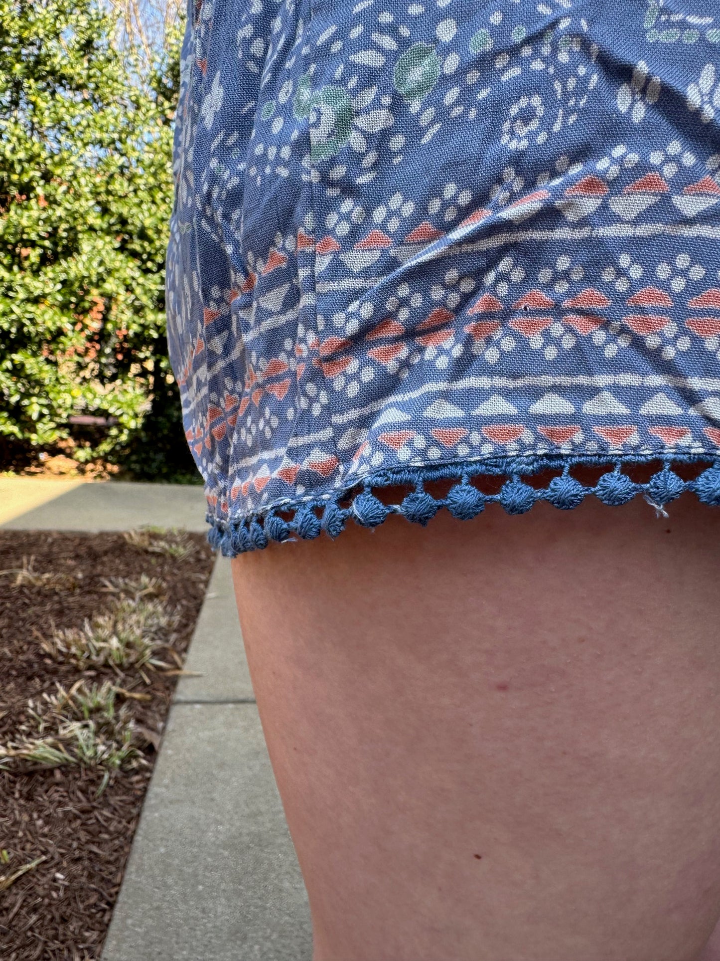 Blue Heaven Printed Shorts
