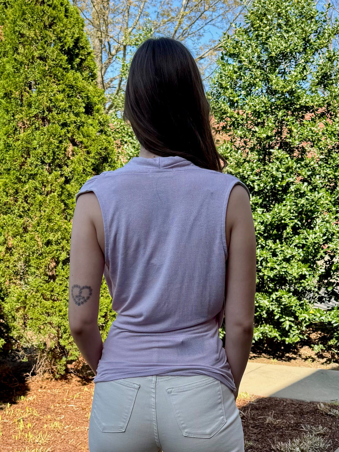 Vivian Shirring Tank
