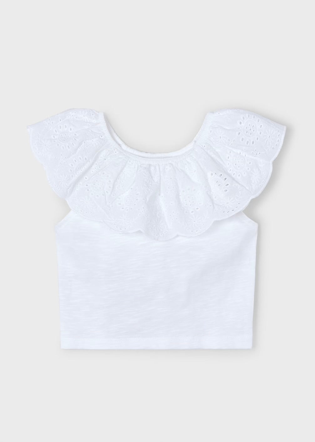Lil Eyelet Yoke Top