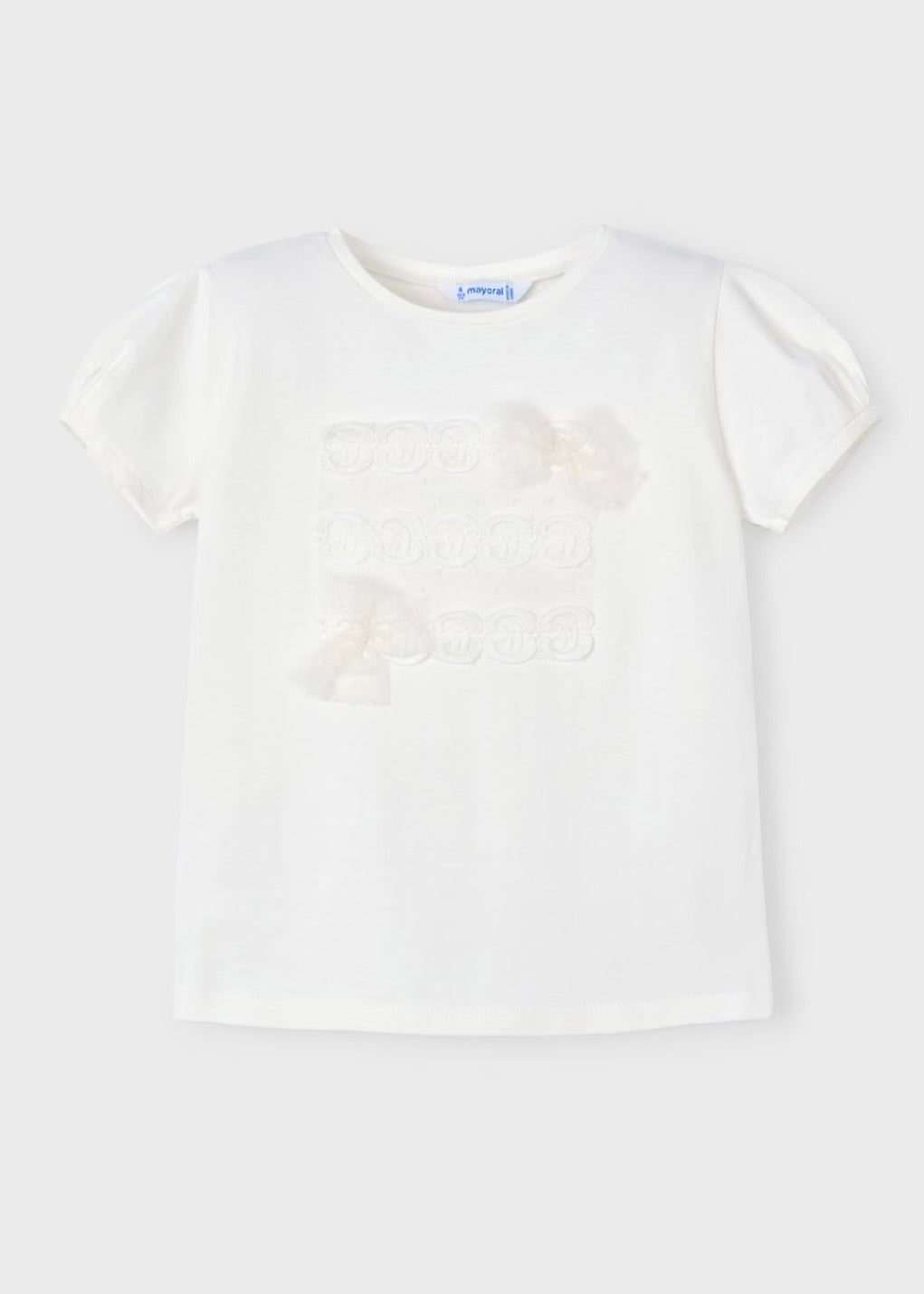 Lil Lace Bow Tee