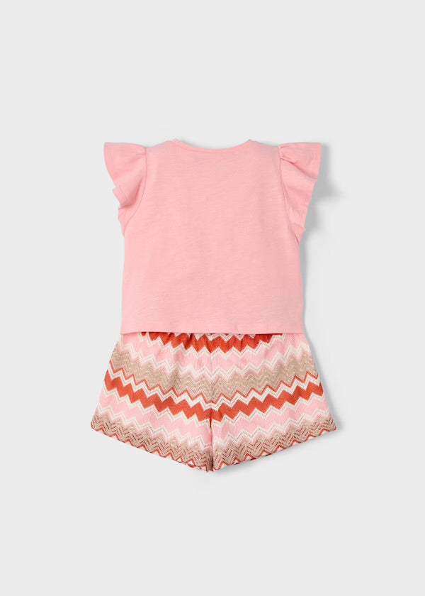 Lil Zig Zag Short Set