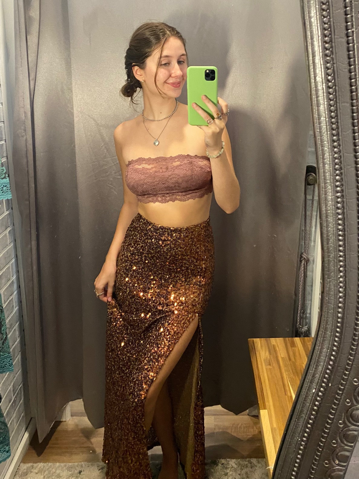 Shimma Shimmy Sequin Skirt