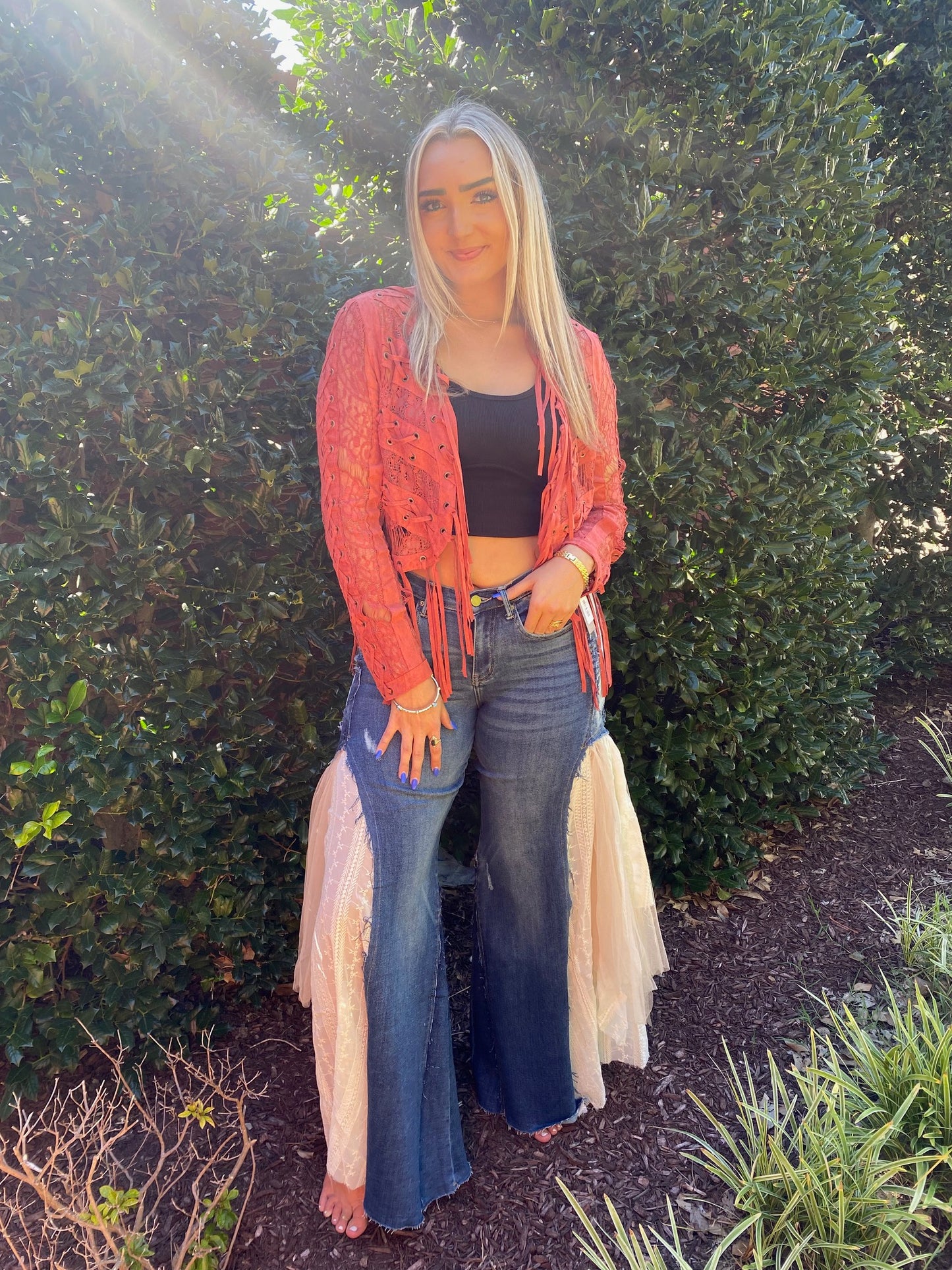 Western Rocker Chick Lace Jacket