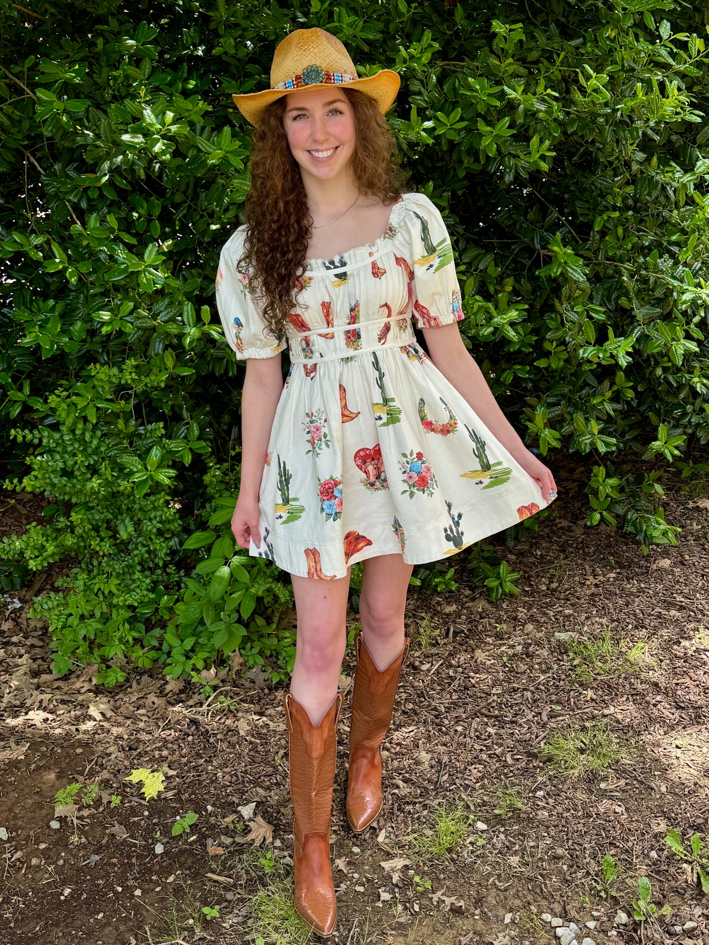 Cowgirl Babydoll Dress