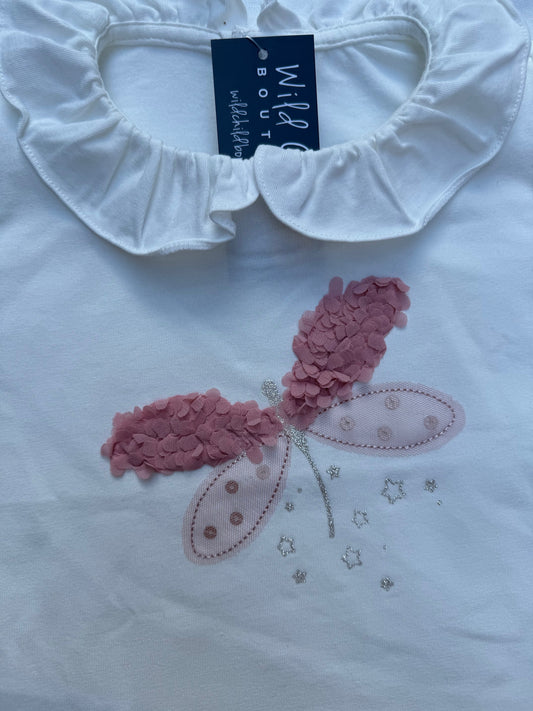 Lil Collared Dragonfly Tee