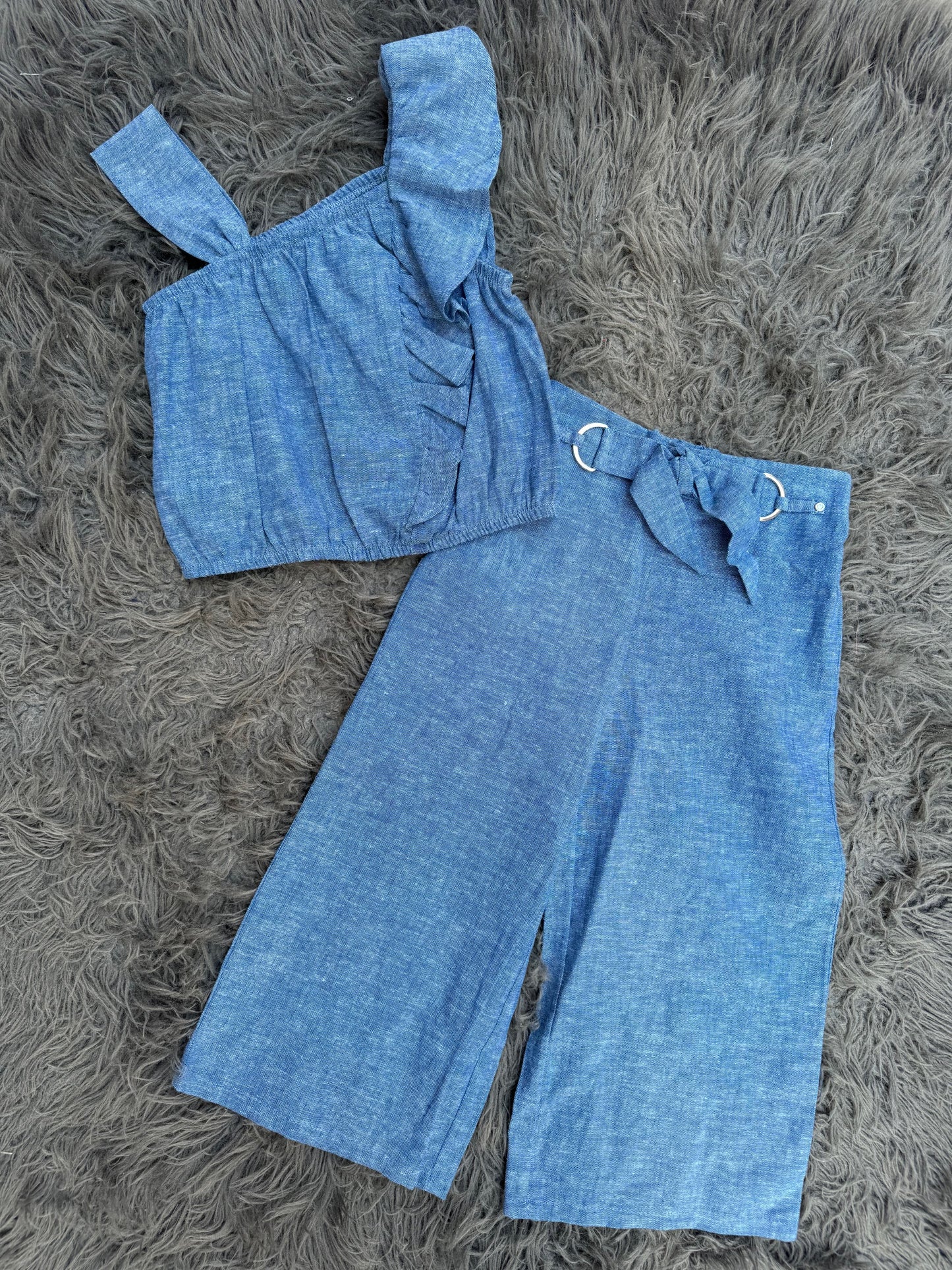 Lil Denim Bubble Tank