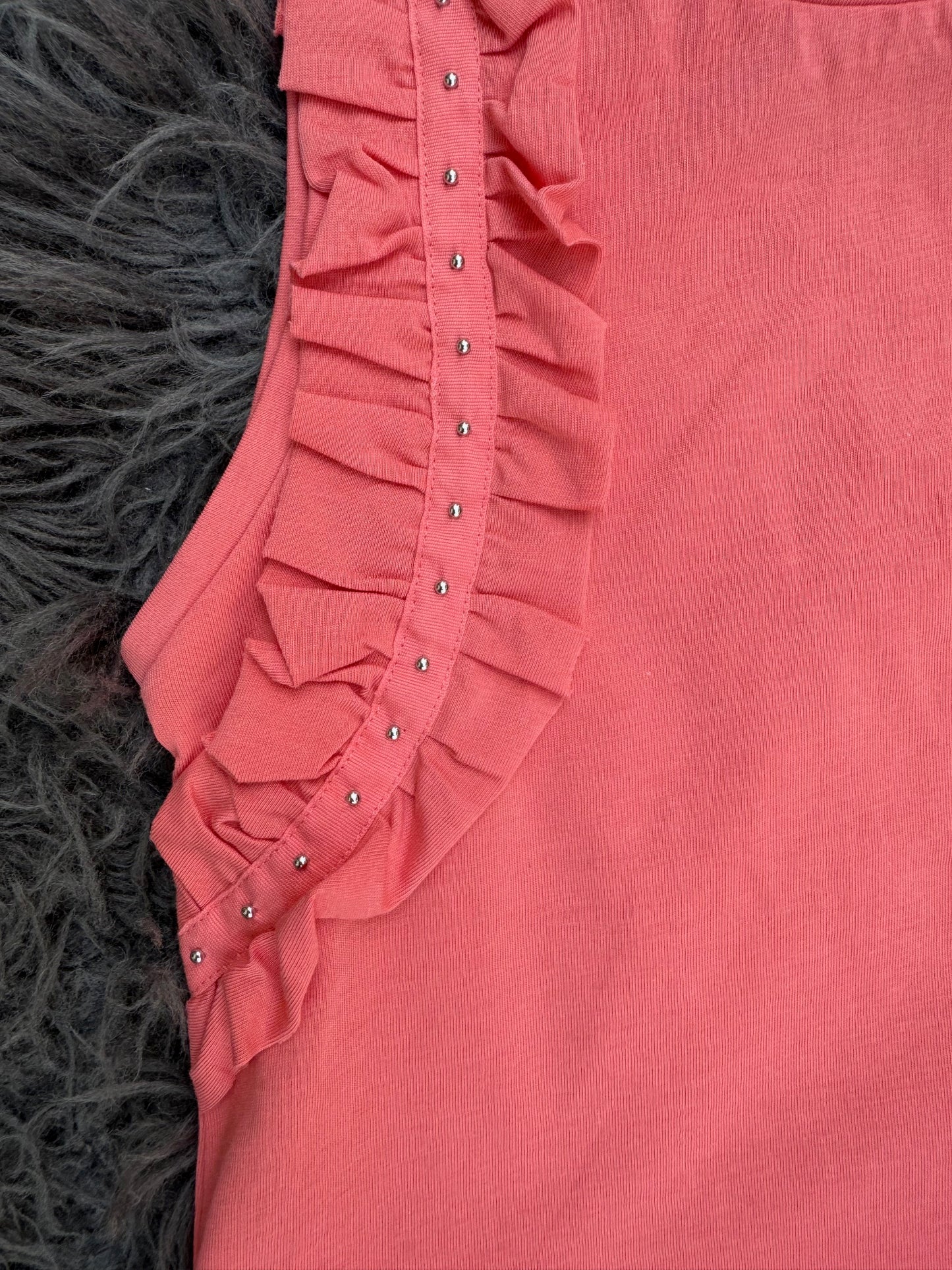 Lil Studded Sleeve Sparkle Tee