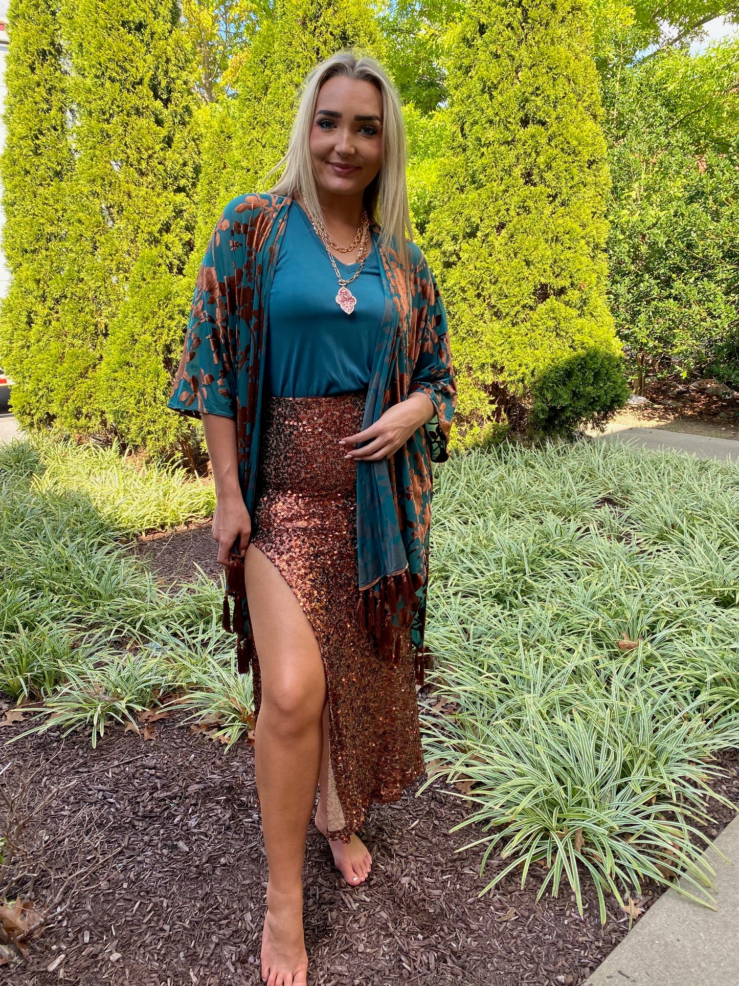 Shimma Shimmy Sequin Skirt