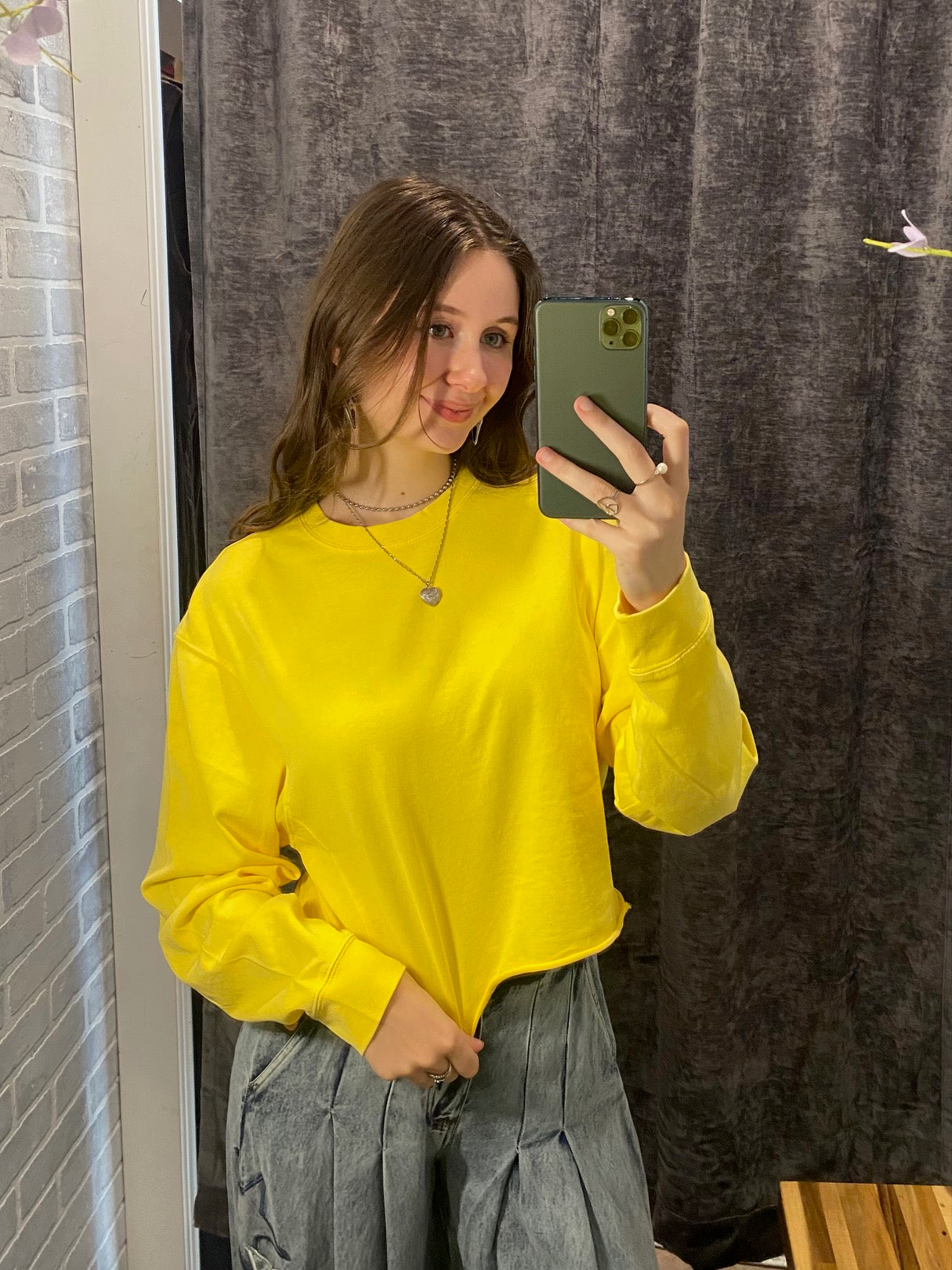 Cropped Sweater Crew