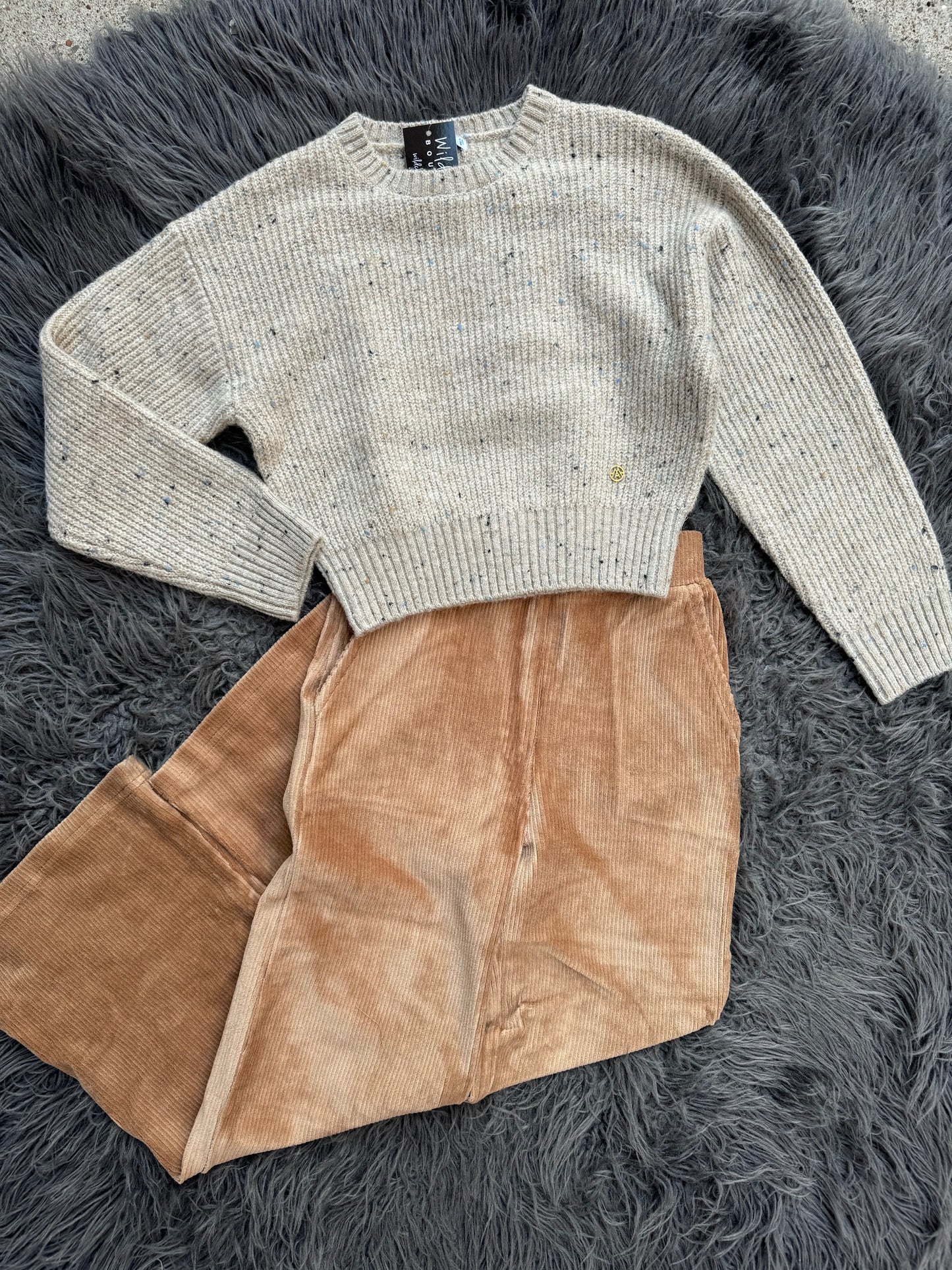 Lil Corduroy Wide Leg