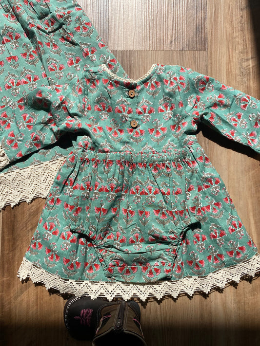 Southern Bell Lace Dress Set