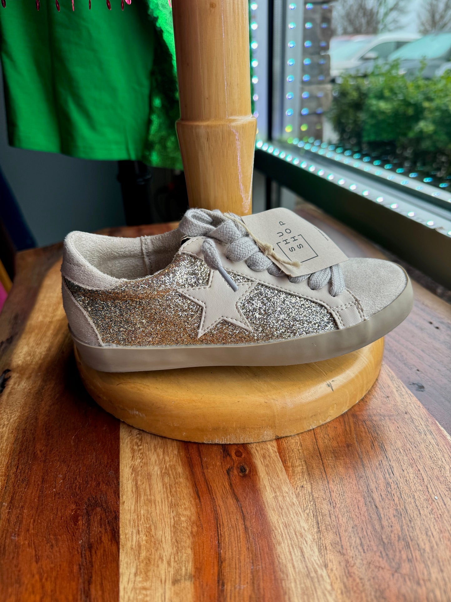 Lil Glitter Star Sneaker