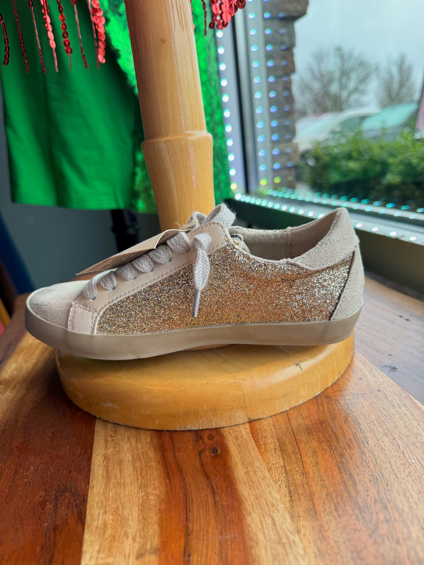 Lil Glitter Star Sneaker