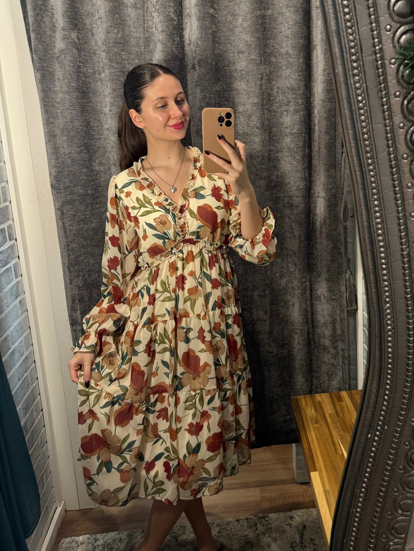 Earth Lily Midi Dress