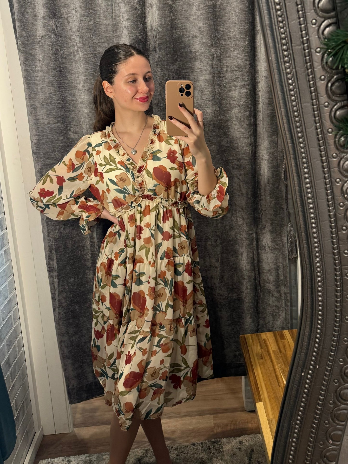 Earth Lily Midi Dress