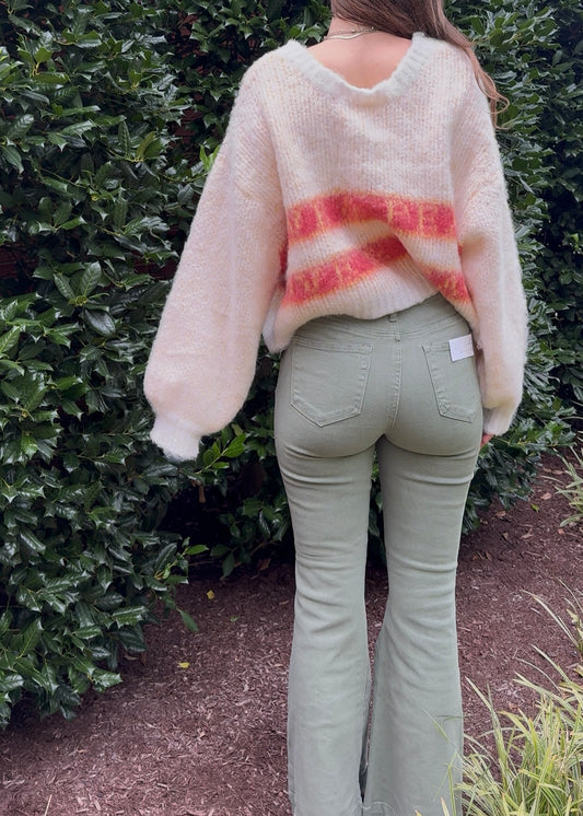 Risen Sage Front Pocket Flare