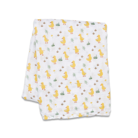 Ducky Muslin Swaddle