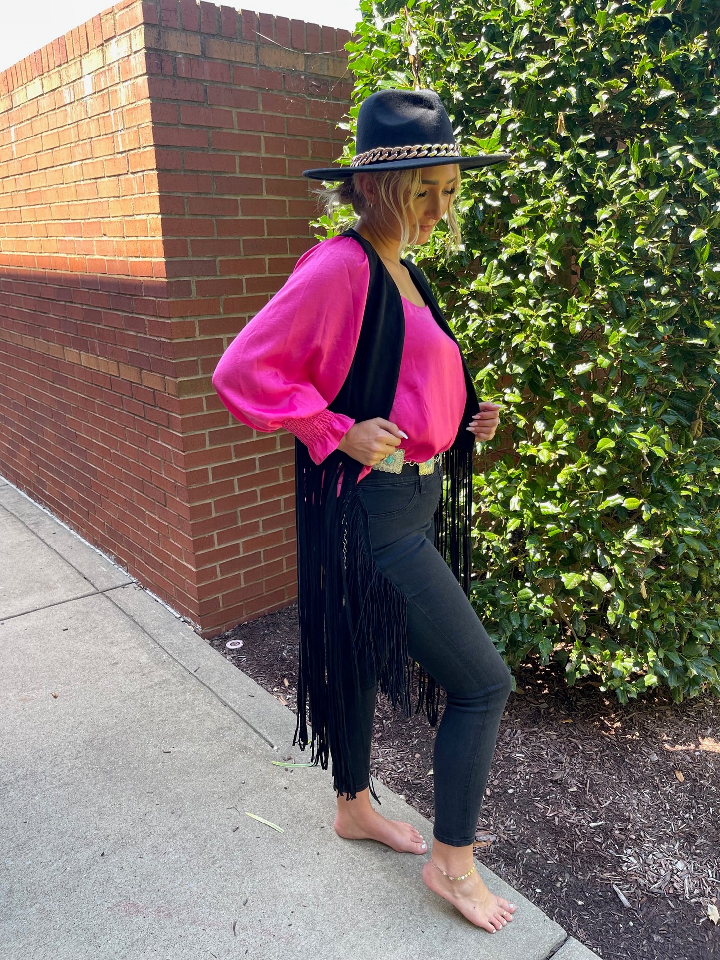 DOWN TOWN FRINGE VEST