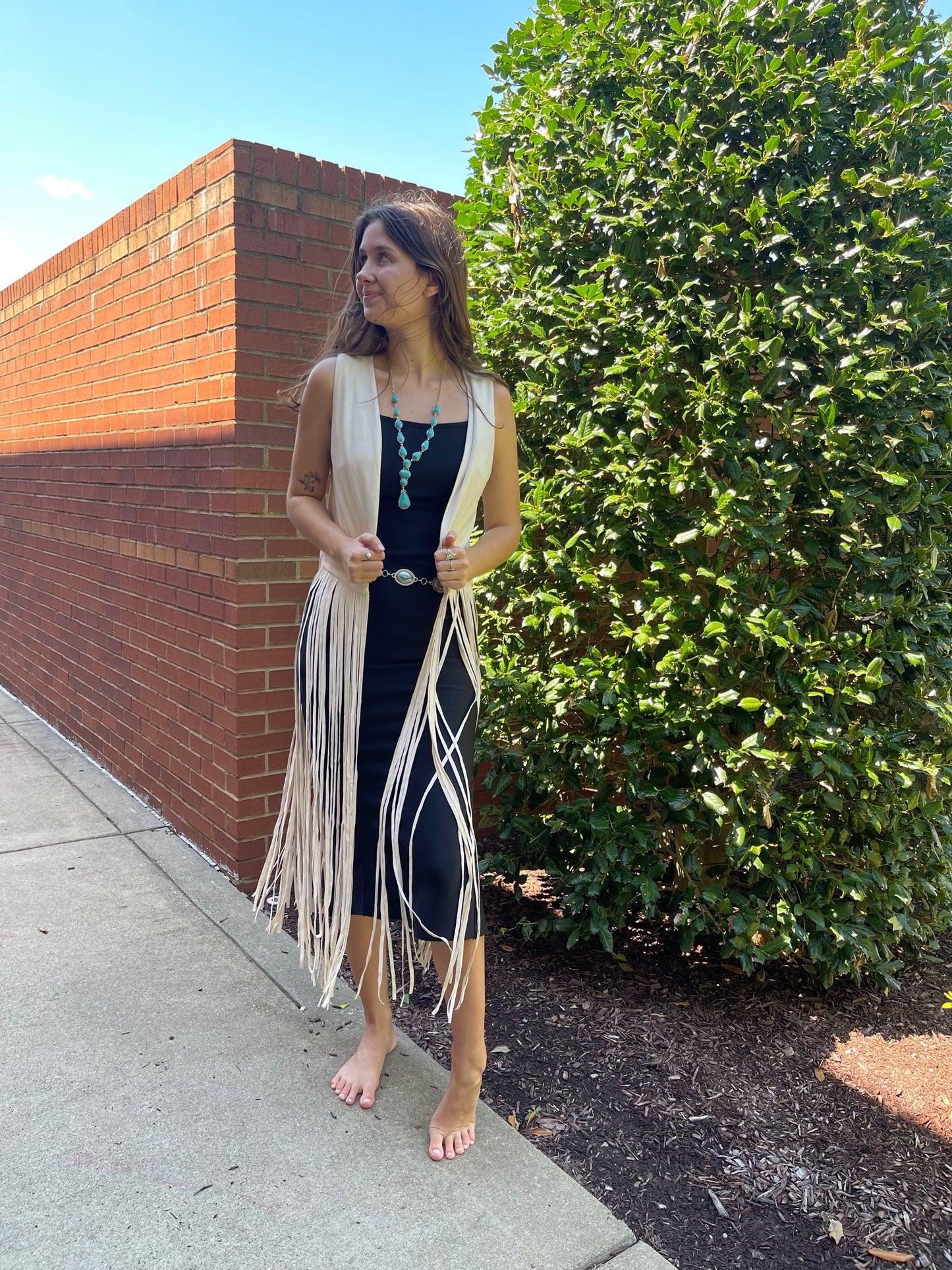 DOWN TOWN FRINGE VEST