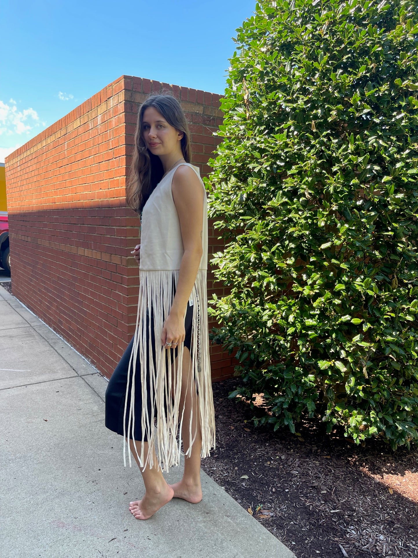 DOWN TOWN FRINGE VEST