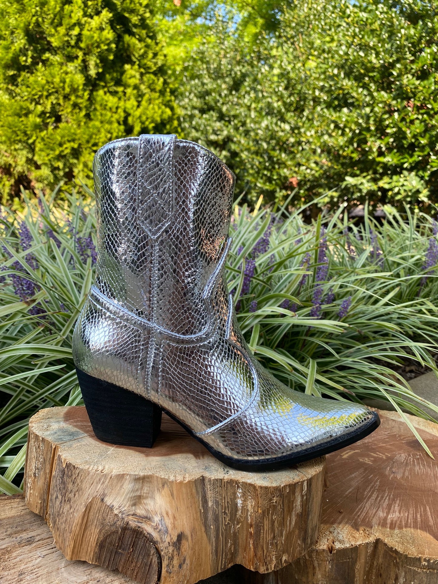BAMBI BOOTIE -SILVER