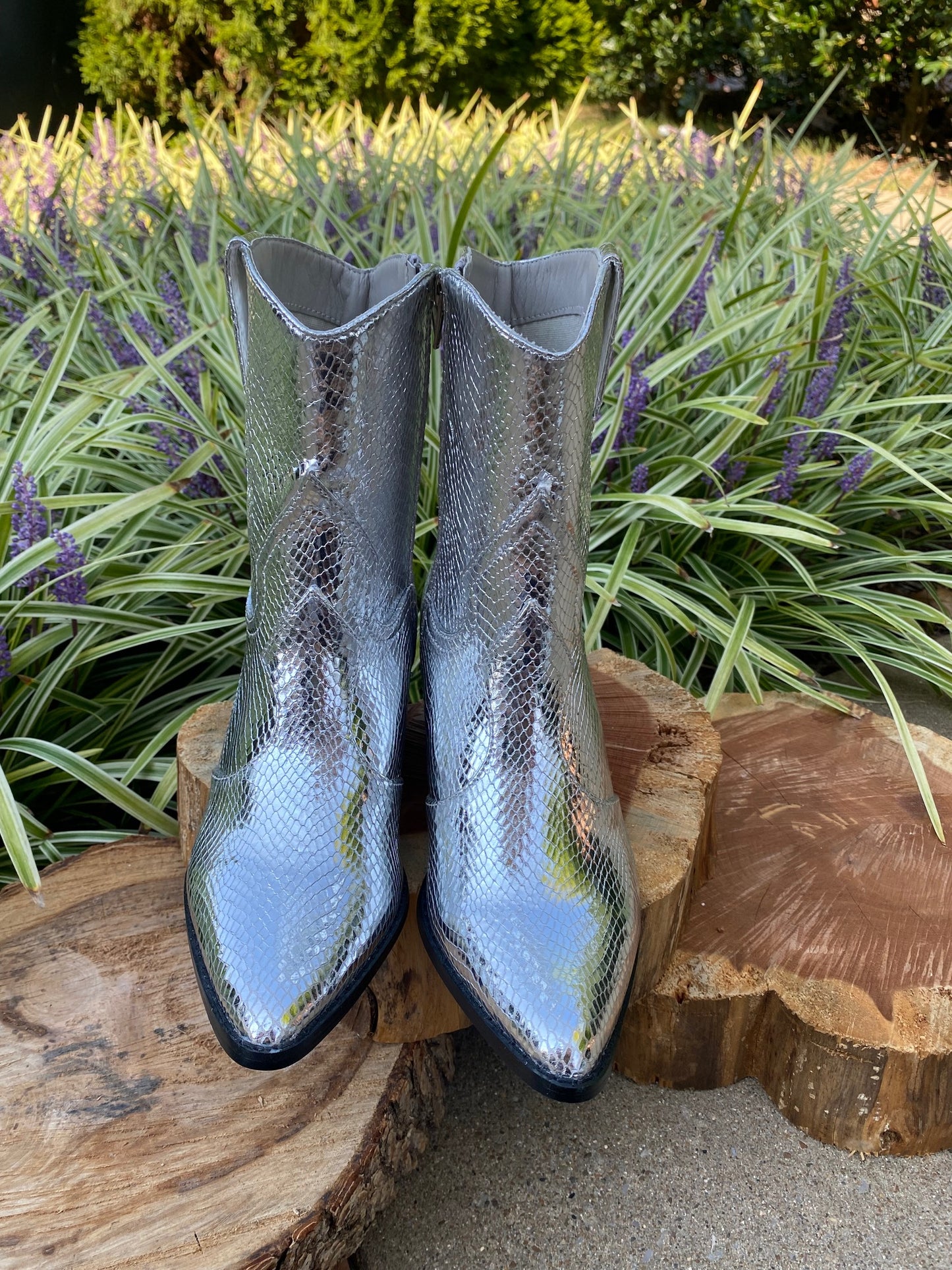 BAMBI BOOTIE -SILVER