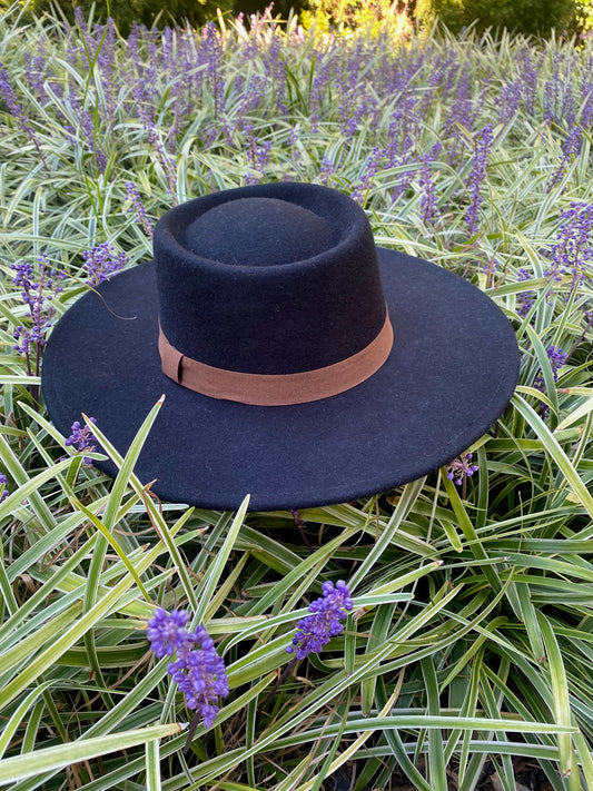PANAMA WOOL BANDED