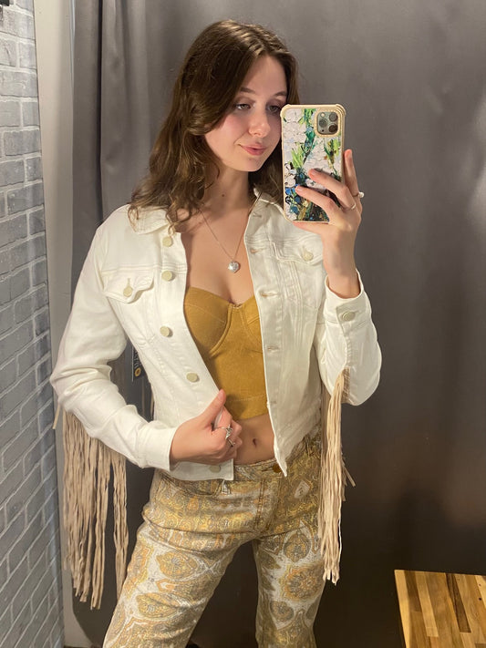 Off-White Fringe Jacket