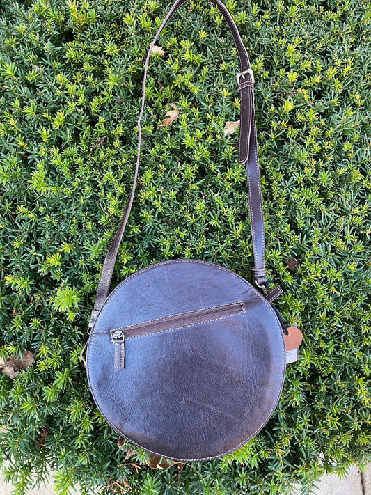 Wild Blue Yonder Round Bag