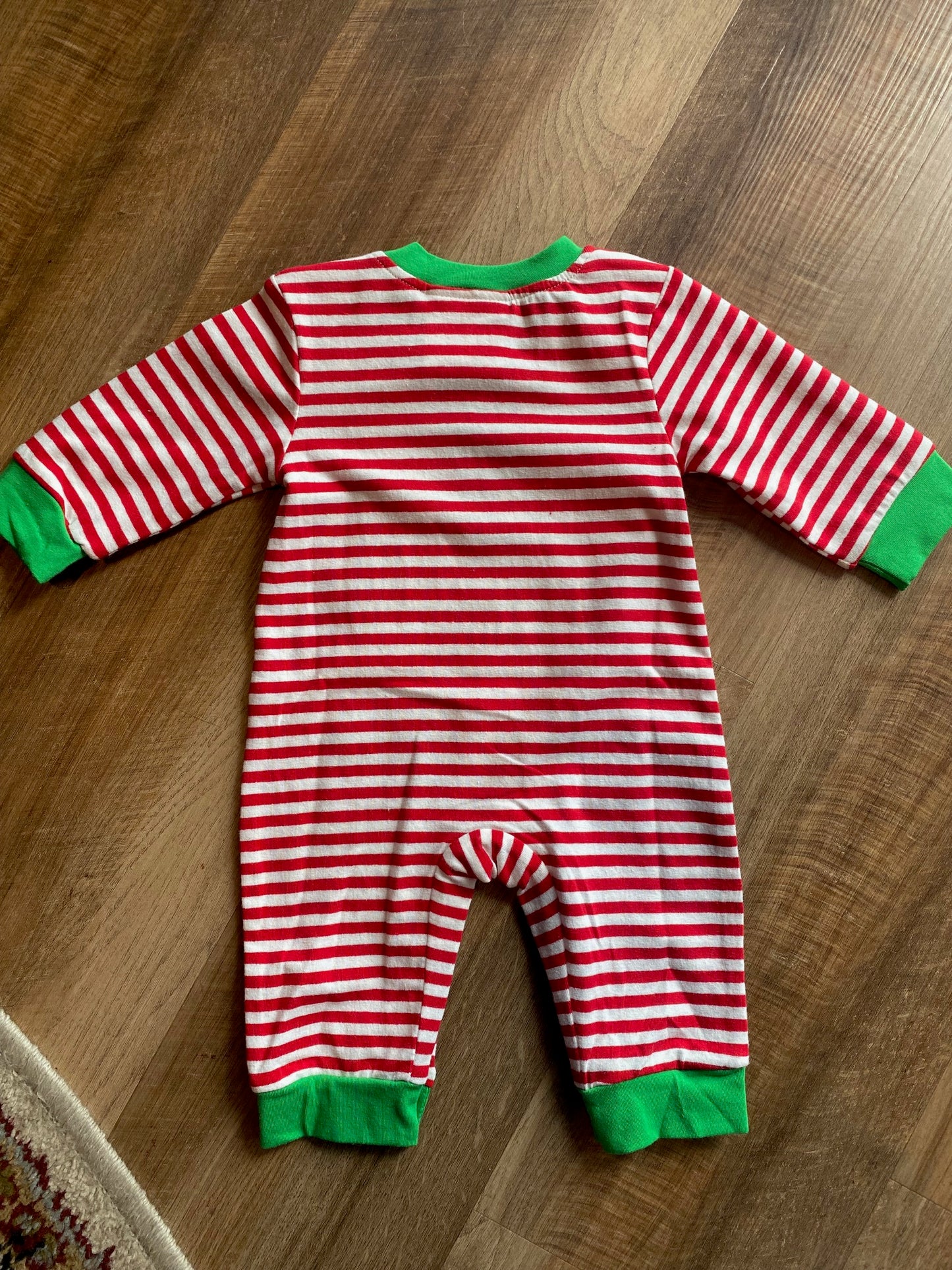 Santa Applique Boy Romper