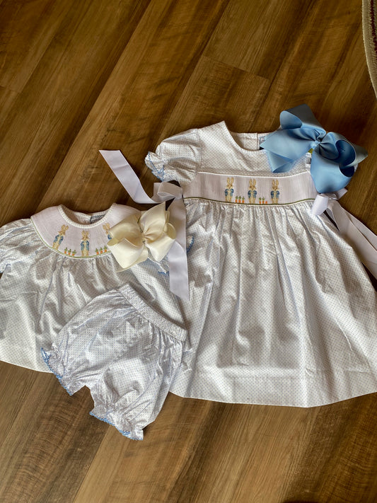 Peter Rabbit Smocked Bloomer