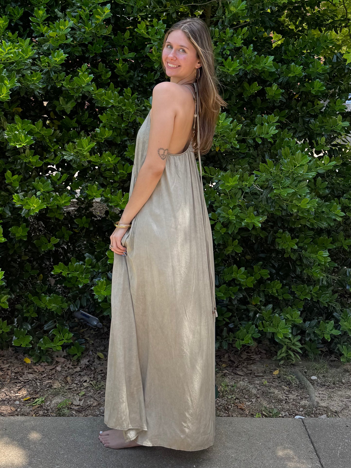 Tidal Waves Beaded Dress