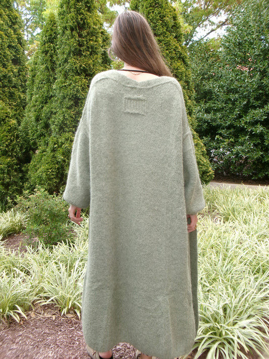 Pistachio Dreams Fuzzy Cardi