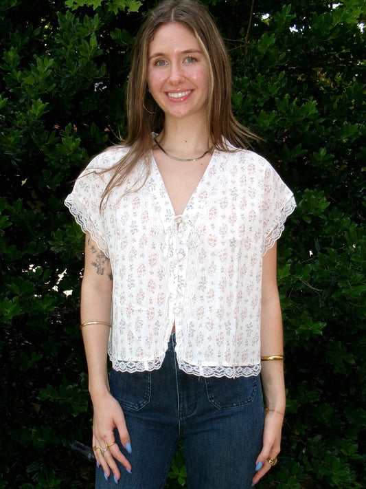 Courtney Babies Breath Blouse