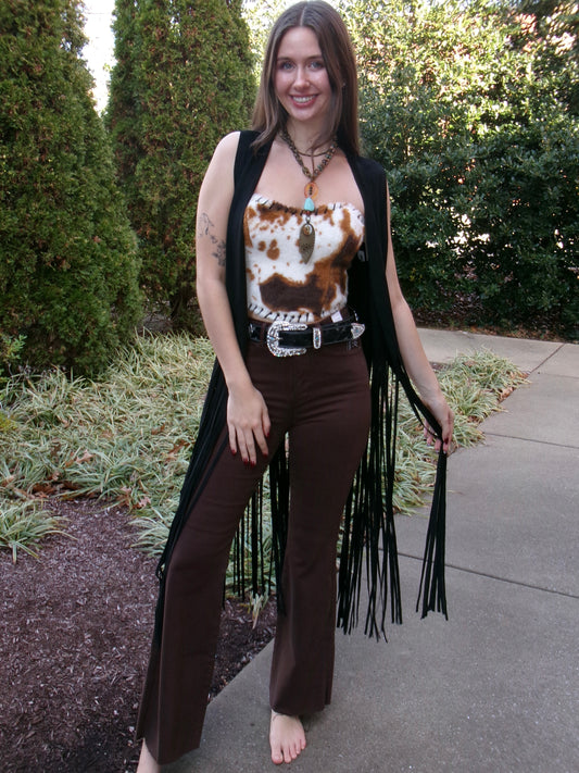 Moodey Fluffy Cow Corset