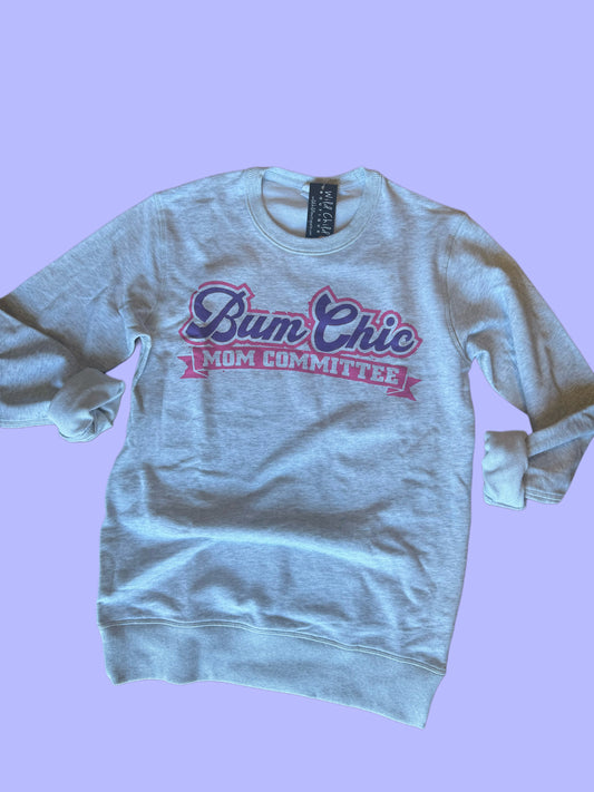 Bum Chic Mom Committee Crewneck