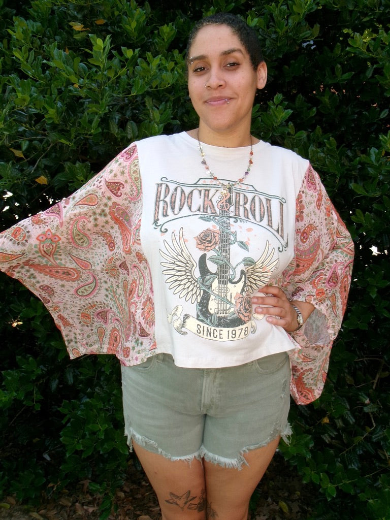 Rock n Roll Flyaway Tee