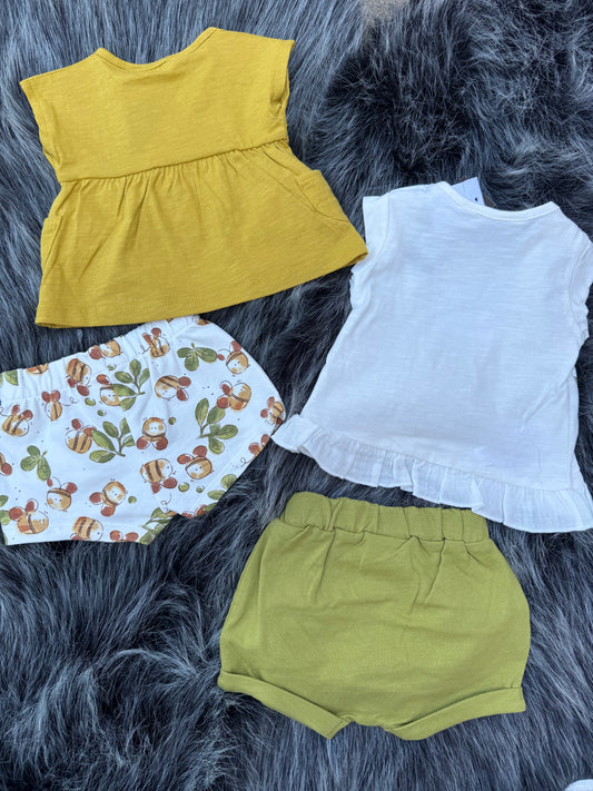 Lil Buzzy Bee Short Set