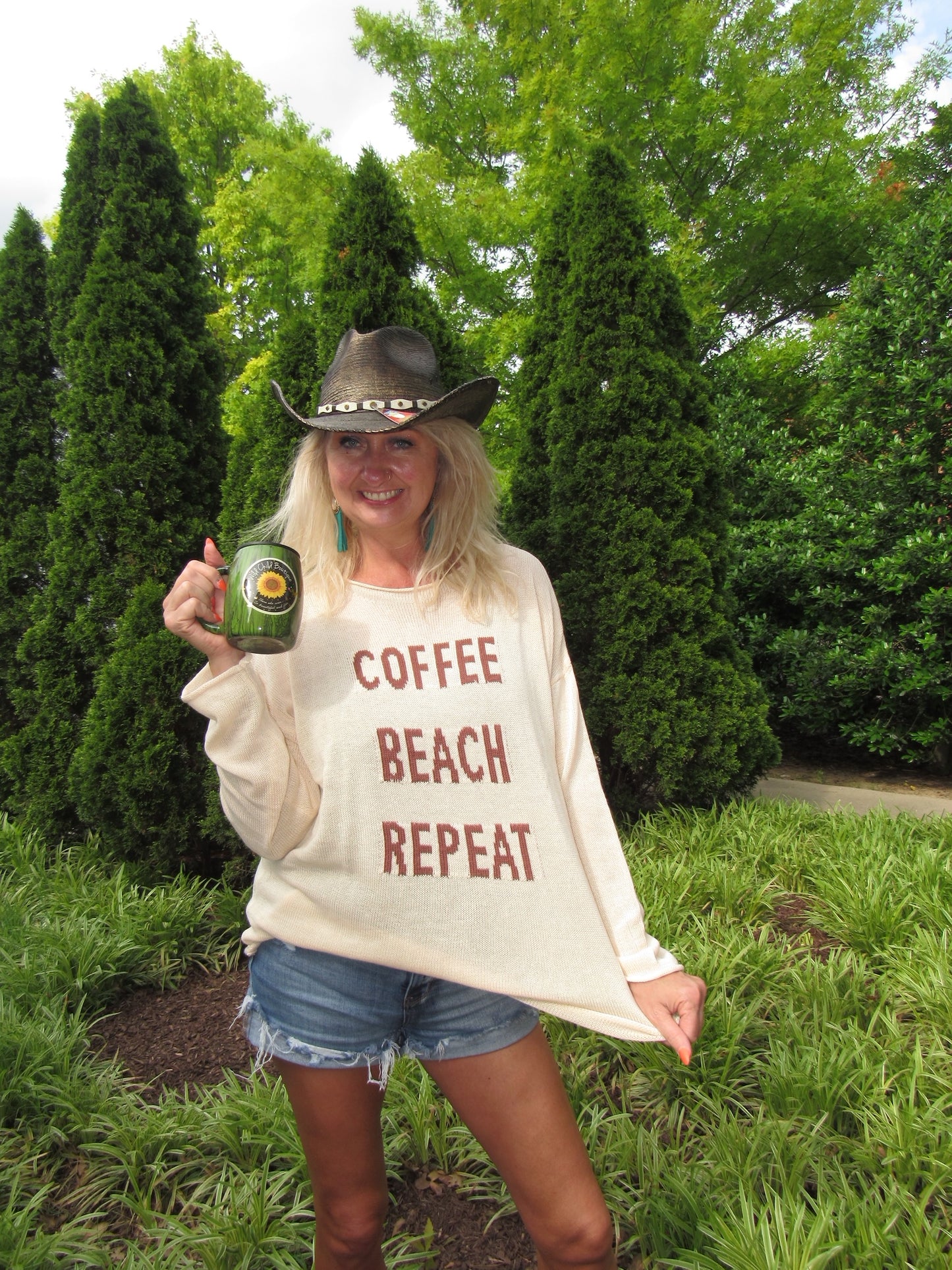 Coffee Beach Repeat Sweater