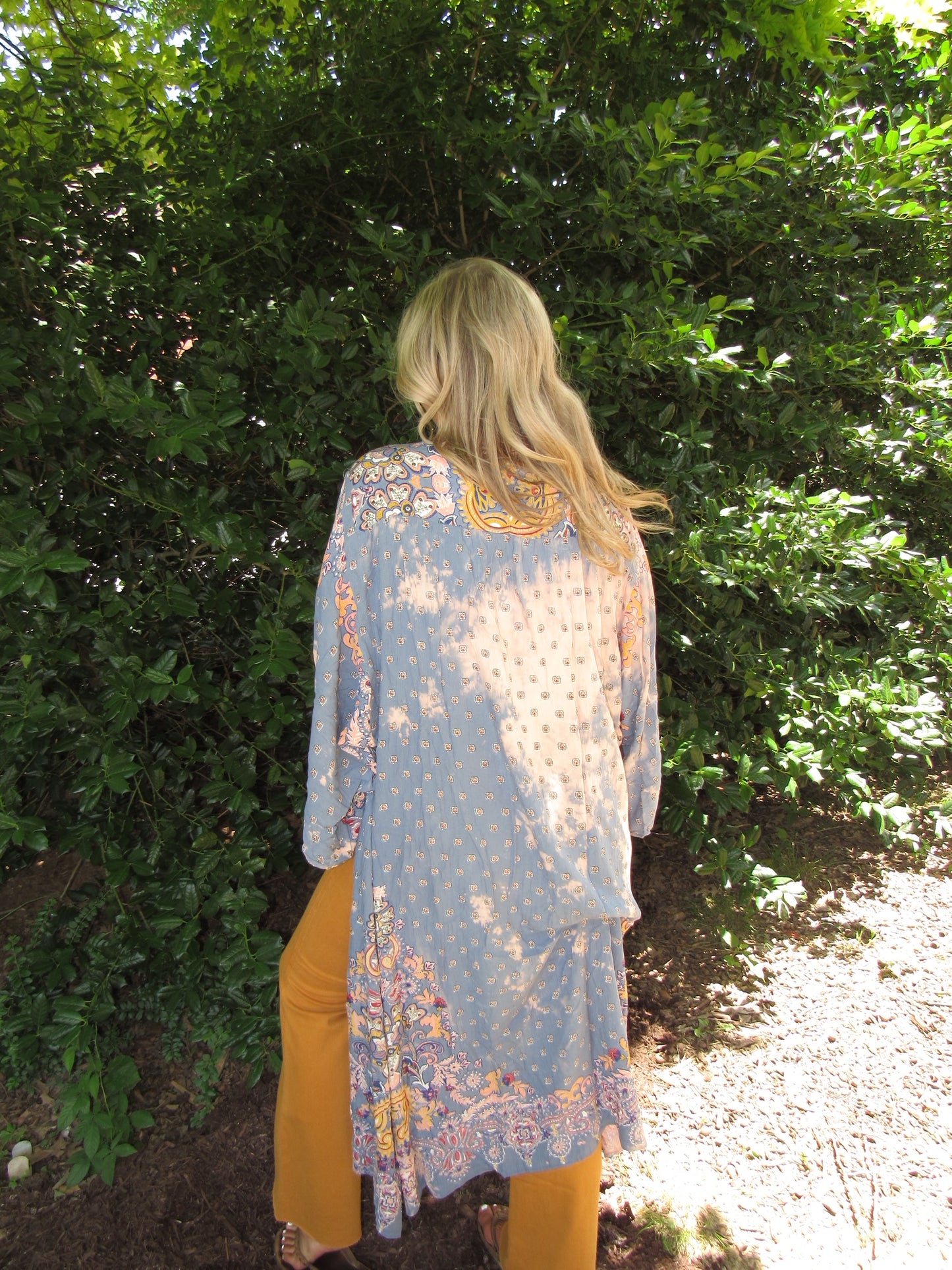 Bandana Tie Dye Kimono