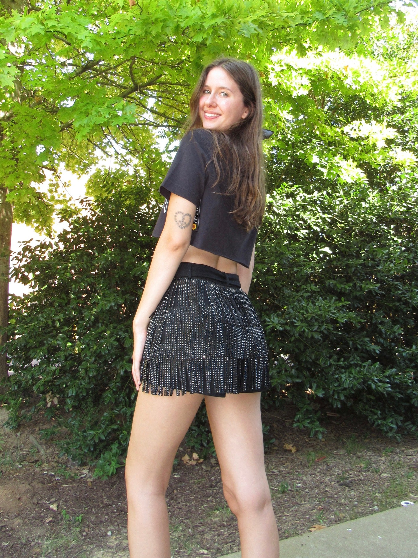 Lizzy Fringe Shorts