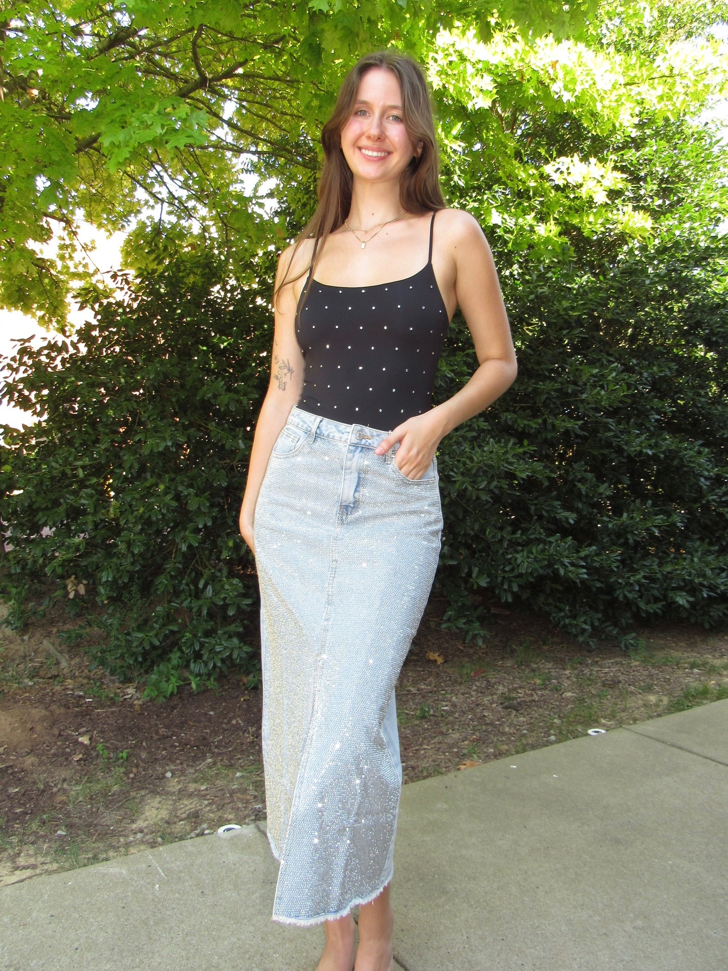 Sparkle Maxi Skirt