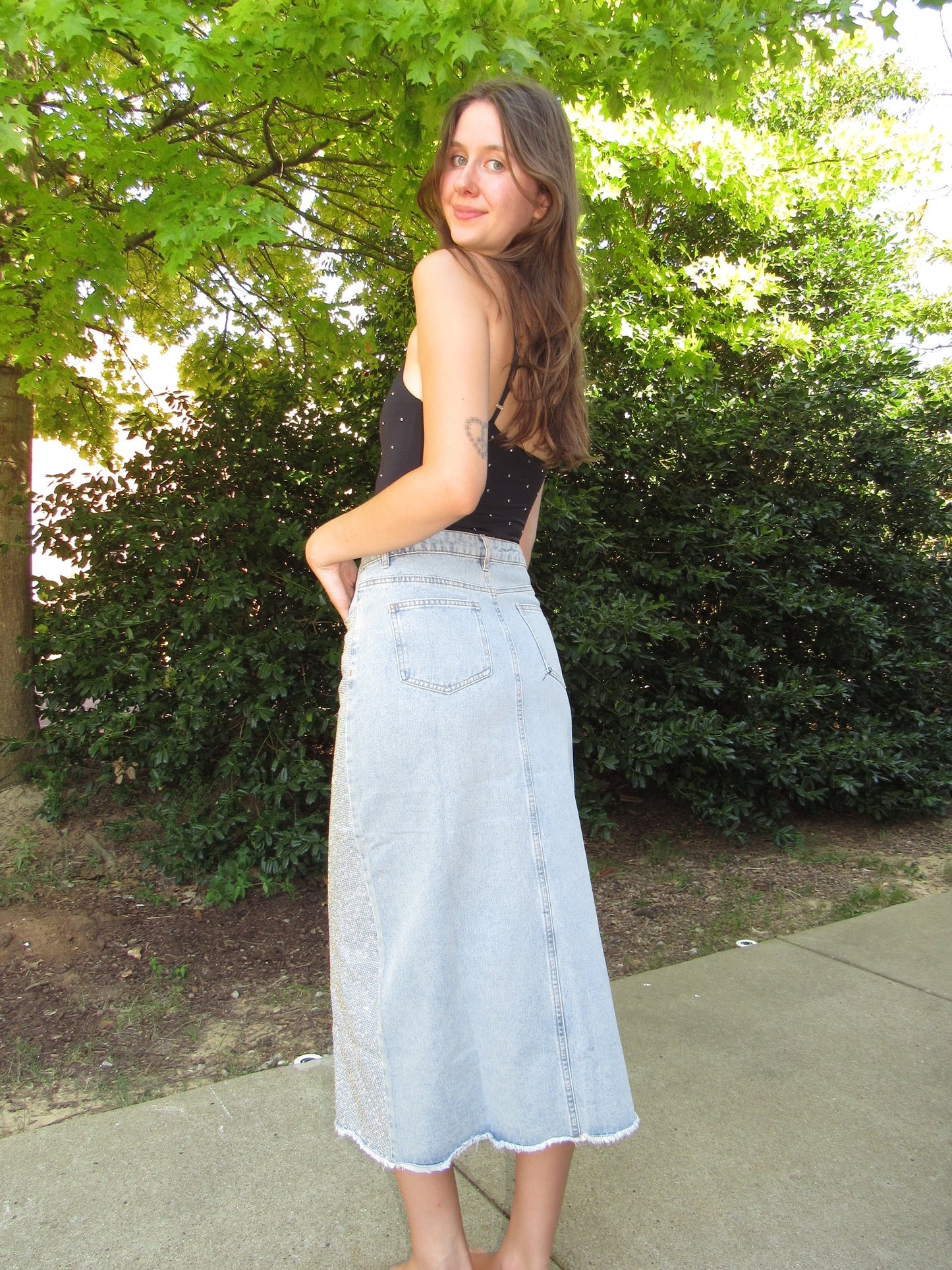 Sparkle Maxi Skirt