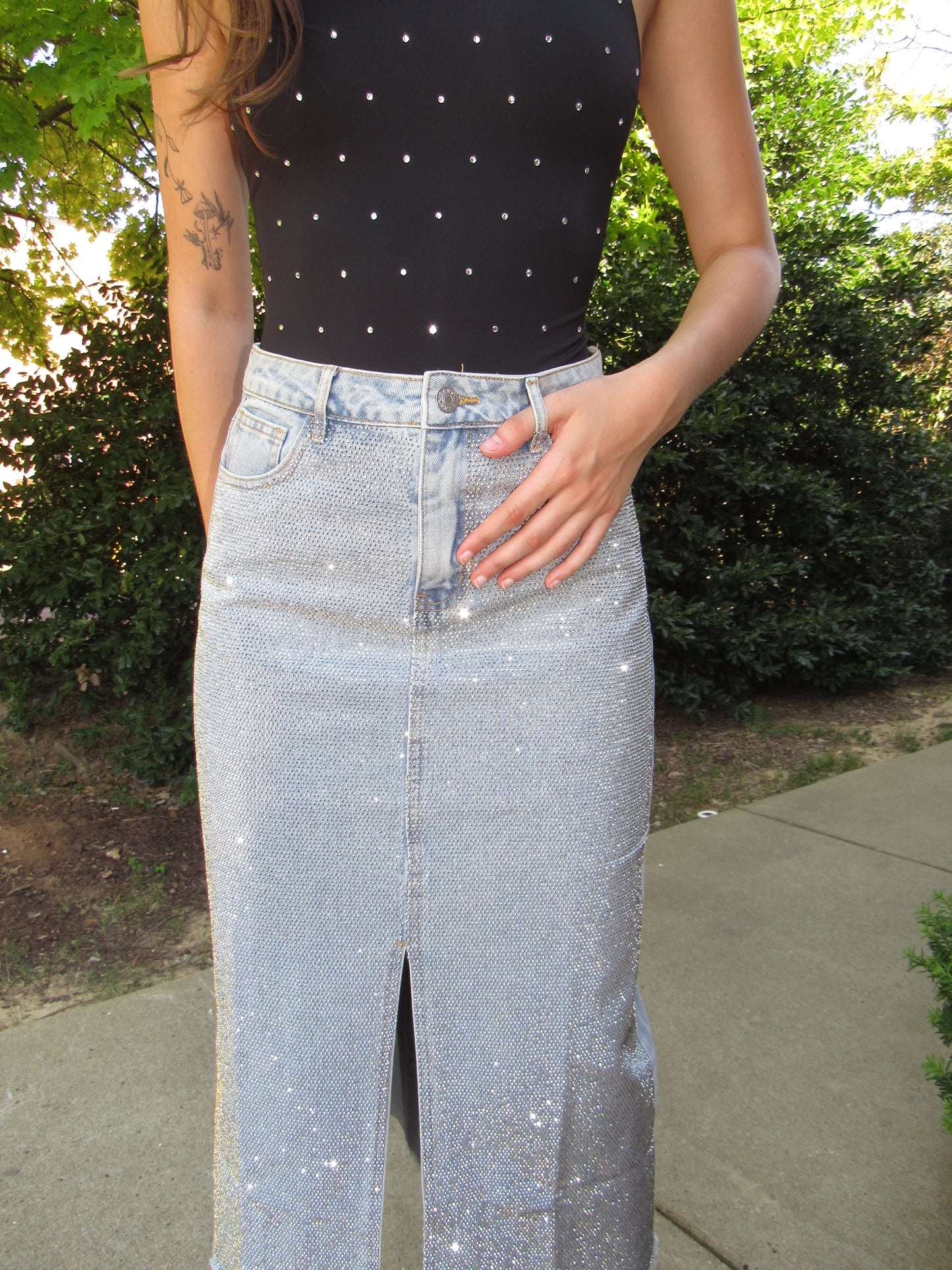 Sparkle Maxi Skirt